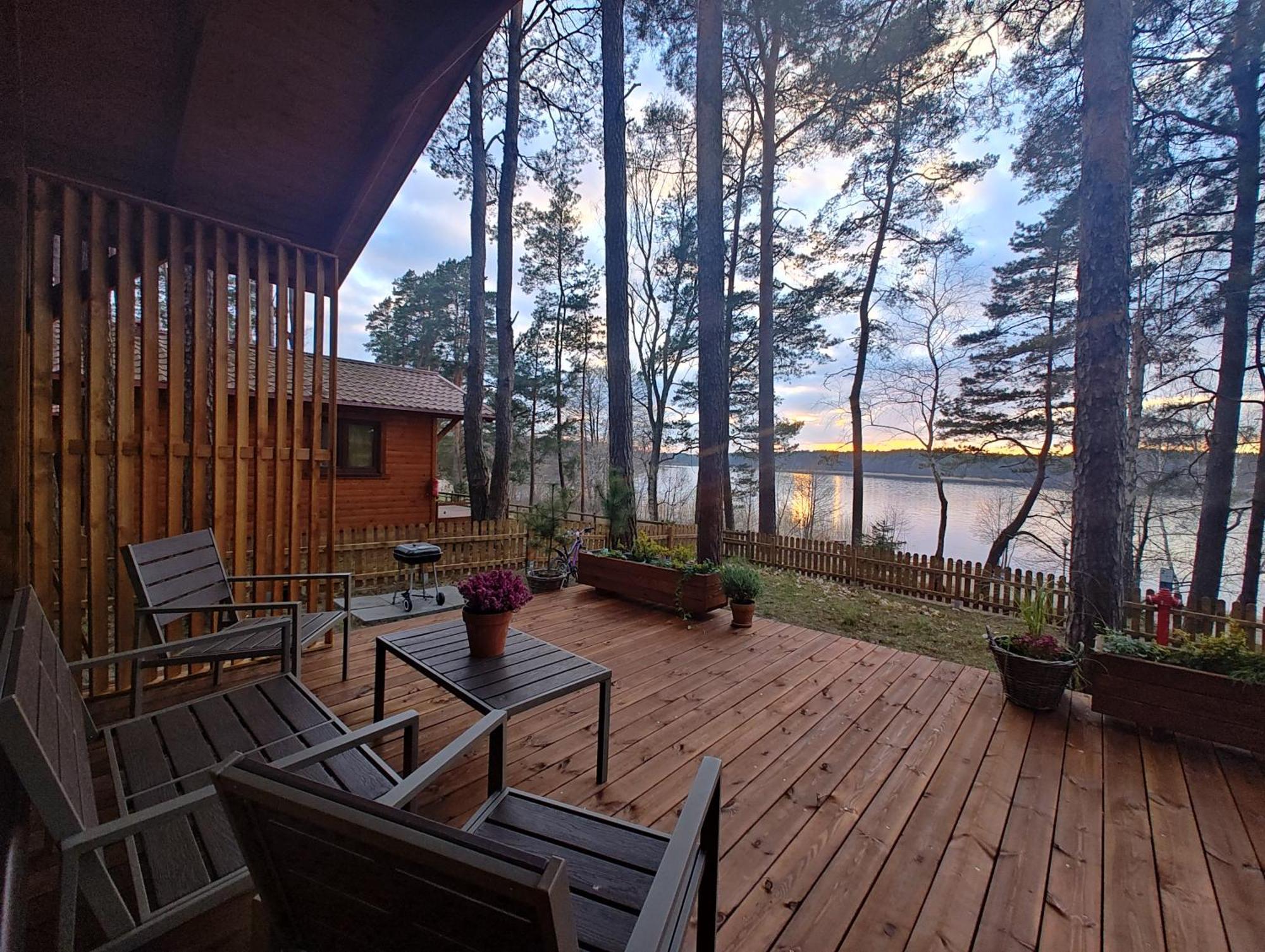 Zakatek Wdzydze -domek Nr 7 W Pierwszej Linii Od Jeziora Borsk